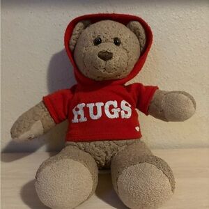 Cozy Hugs Teddy Bear with Red Hoodie - BUILD-A-BEAR